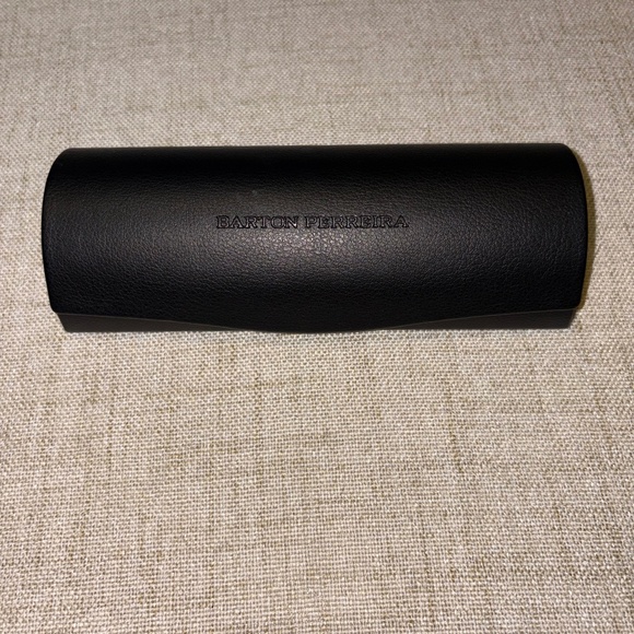Barton Perreira | Black Glass Case with Gold lettering inside  | *Empty - Picture 1 of 3
